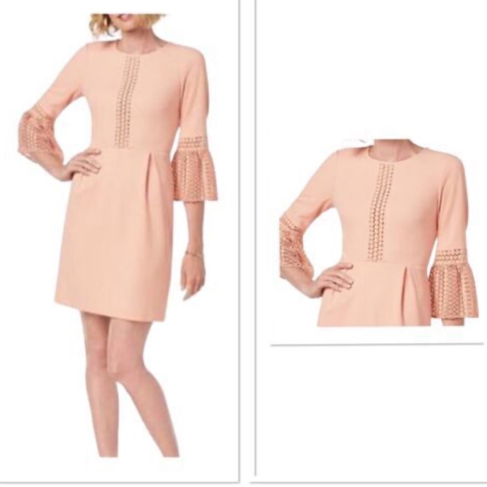 IVANKA TRUMP LACE BELL SLEEVE DRESS 10